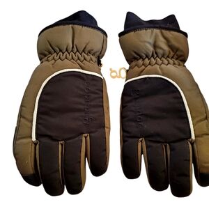 Grandoe DriGuard Women's Small Olive and Black Waterproof Gloves